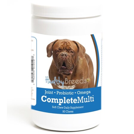 Healthy Breeds Dogue de Bordeaux all in one Multivitamin Soft Chew, 90PK 192959010107